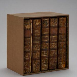 Histoire des Femmes qui se sont rendues célèbres dans la Littérature Françoise — Complete Five-Volume Set, 1771