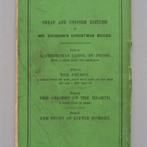 Charles Dickens — The Poor Traveller; Boots at the Holly-Tree Inn; and Mrs. Gamp, First Edition, 1858