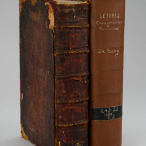 Le Maistre de Sacy — Lettres Chrétiennes et Spirituelles — 1690 — 2 Volumes