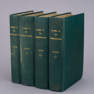 Godwin (William) – History of the Commonwealth of England, 4 Volumes, 1824–1828